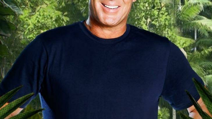Shane Warne in a promotional shot for I'm a Celebrity ... Get Me out of Here.. Photo: Channel 10