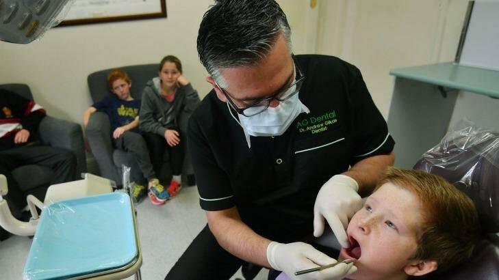 Dentists in demand: Medibank to provide free annual dental checkup to "extras" policyholders. Photo: Joe Armao