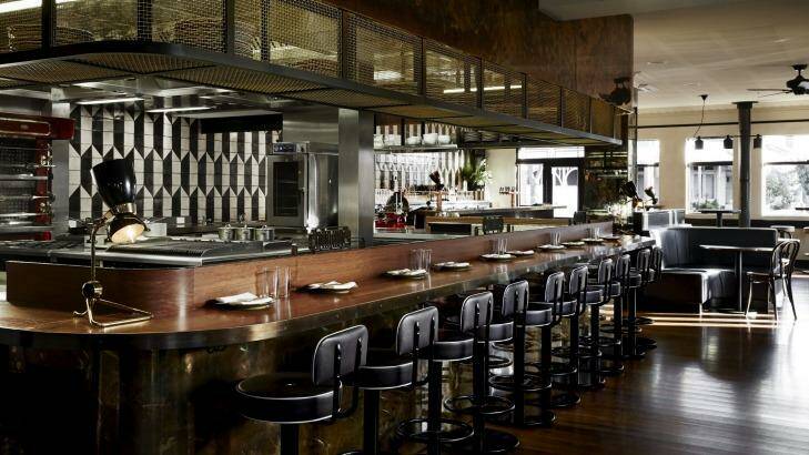 Rather than create one dining experience at L'Hotel Gitan, SJB Interiors has developed a variety of settings, from casual to more formal.  Photo: Supplied