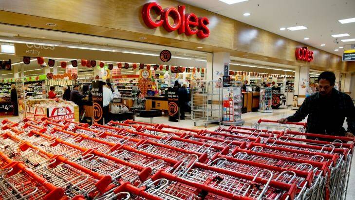 Coles has faced a shortage of prawns. Photo: Edwina Pickles