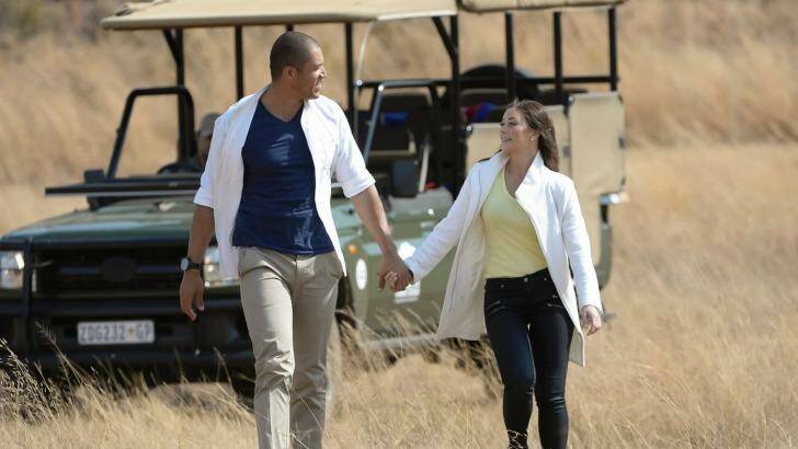 <i>The Bachelor</i> finale: Blake Garvey and Lisa Hyde in South Africa.