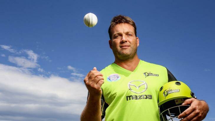 Thunderstruck: Jacques Kallis will turn in out in the lime green of the western Sydney franchise. Photo: Cole Bennetts