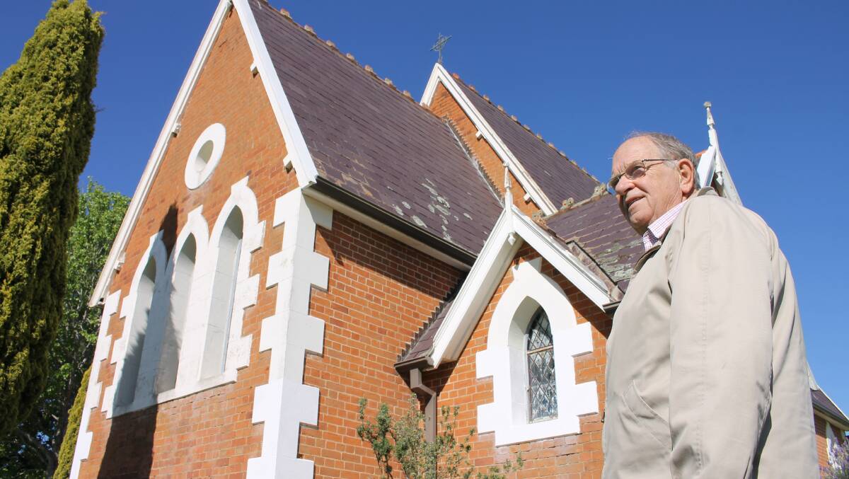 Sandy Macqueen is looking for like-minded people keen to preserve the historic Kameruka Estate church.