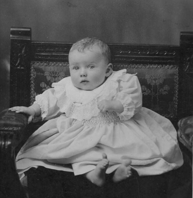 Isabel at four months old.