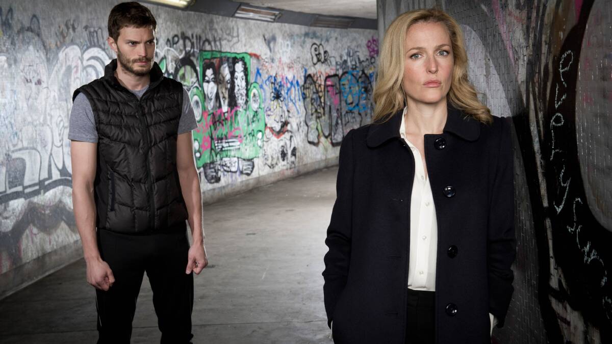 Jamie Dornan and Gillian Anderson star in The Fall.
