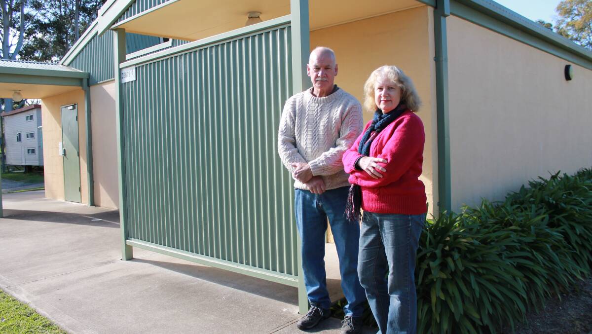 Bega Caravan Park owners John and Loretta Carlon say their considerable investment in amenities for guests is in serious jeopardy should the RV Friendly Town application be approved.