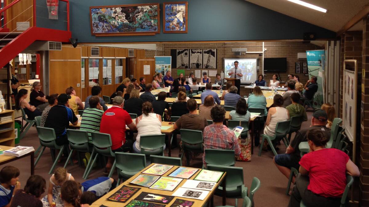 Bega High hosted a parents information night on Thursday to introduce Year 6 students and their families to the school.