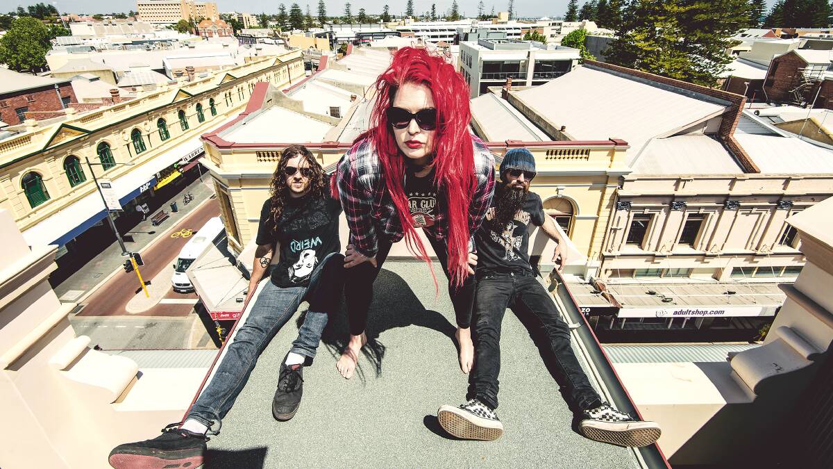 Melbourne rock trio Dallas Frasca is launching its latest single at he Wolumla Hotel on Saturday.