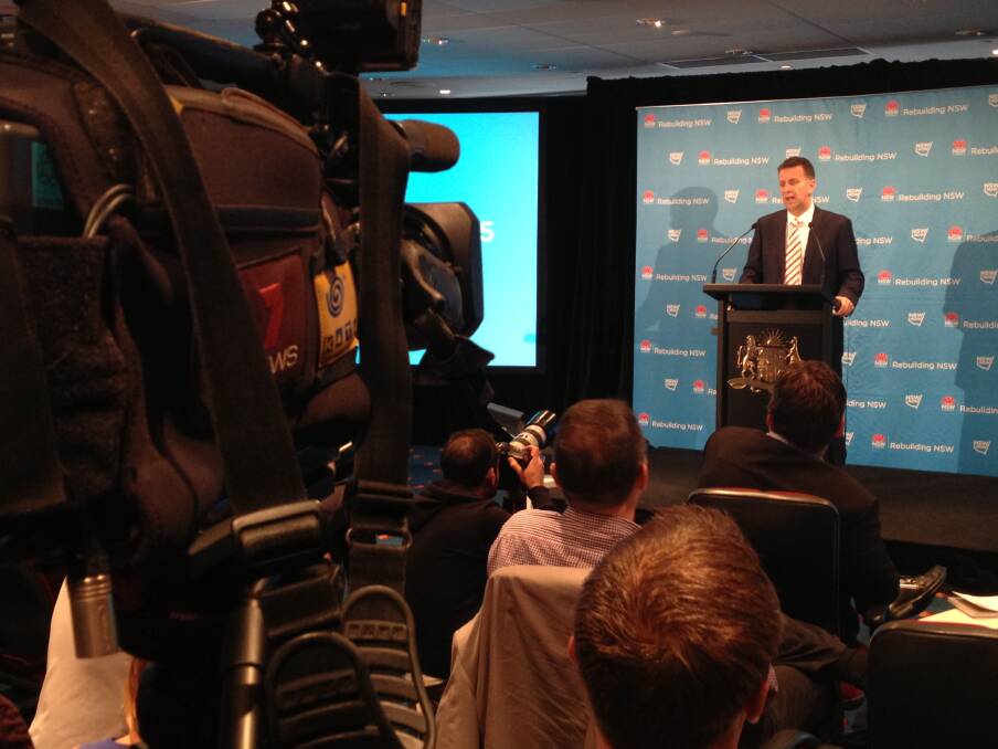 NSW Treasurer Andrew Constance released his first budget on Tuesday. 