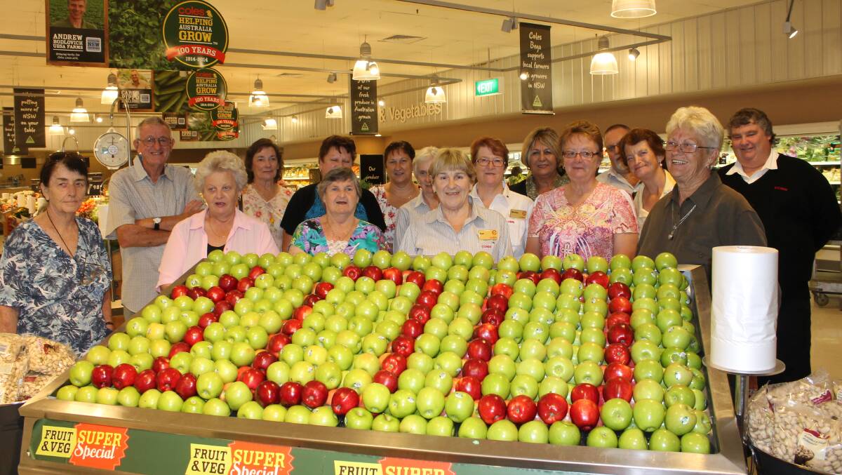 Team members past and present from Coles Bega celebrated the company’s centenary on Wednesday