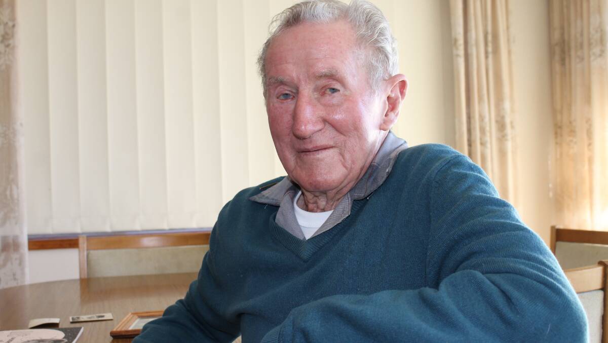 Bermagui resident Frank Wintle served in World War 2 as a wireless operator in New Guinea. 