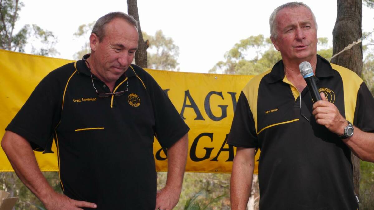 Bermagui Field and Game president Neville Brady (right) says he is disappointed with council's decision to refuse an application for additional shooting days.