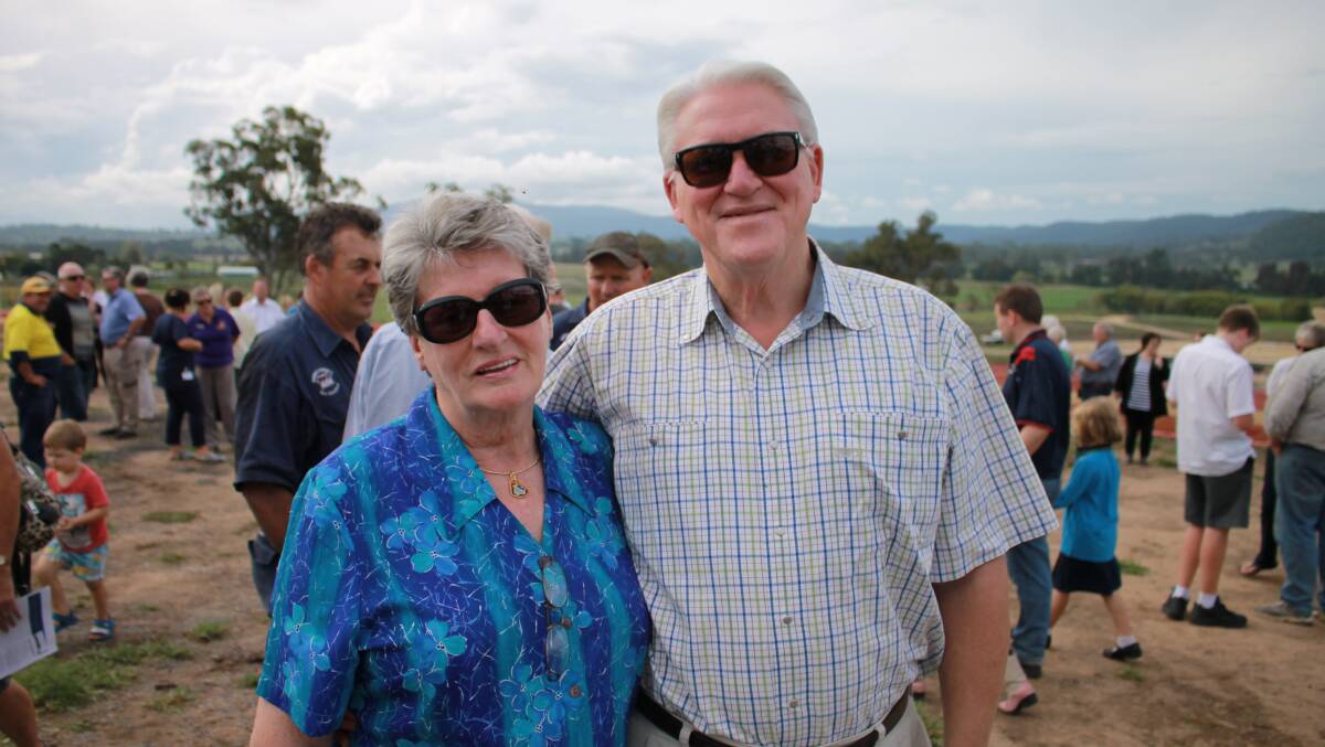 Sue and Geoff Dove enjoy the SERH open day.