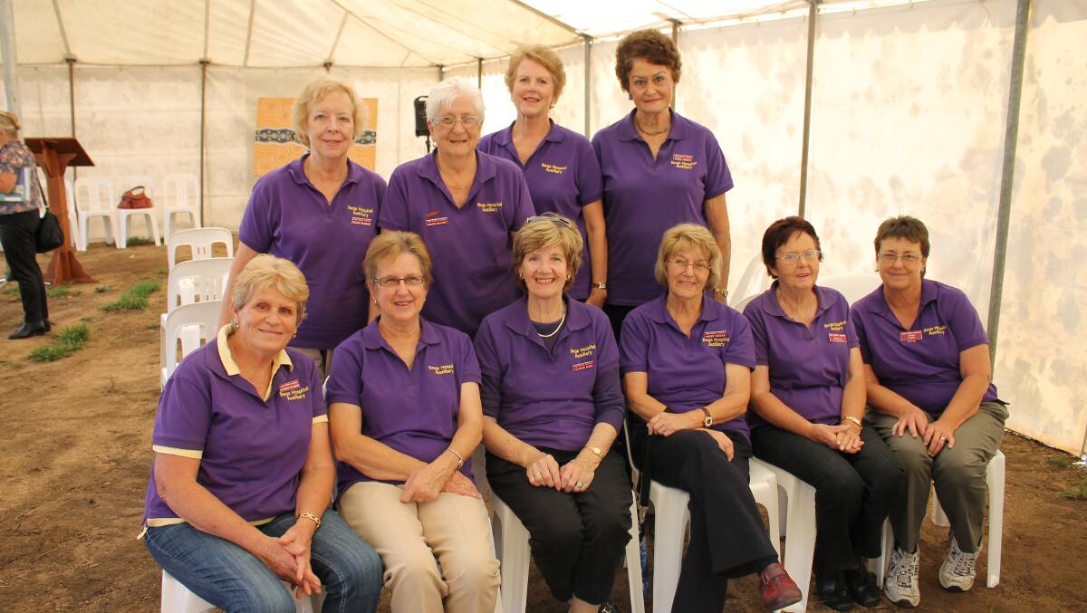 Members of the Bega District Hospital Auxiliary provided refreshments at the SERH site community day. 