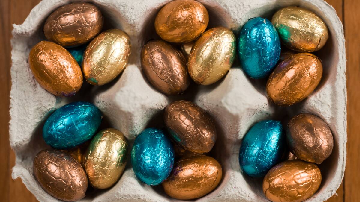 Easter egg foil and packaging can be recycled says the National Packaging Covenant Industry Association.