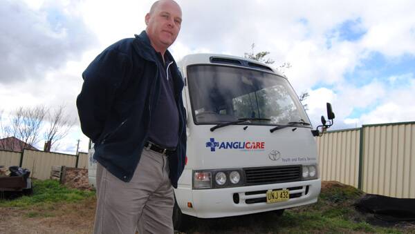 Anglicare community services NSW South and West director Simon Bennett. Photo: Goulburn Post.