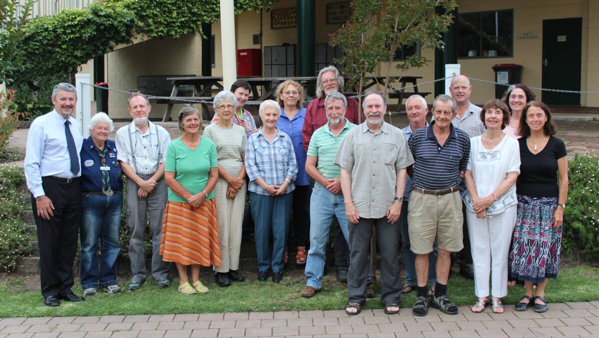 Bega Valley Advocates for Timor Leste at the annual general meeting (from left) Andrew Duchesne, Margaret Broadbent, Bob Grasby, Chris Tynan, Colleen Elton, Beth Worthy, Gail Tabor, Cheryl Turner, Ross Cresser, John Coman, Dave Gallan, Dave Crowden, Ray Tynan, Jeff Tipping, Leona Cairns, Jan Midena and Dianne Moon. 