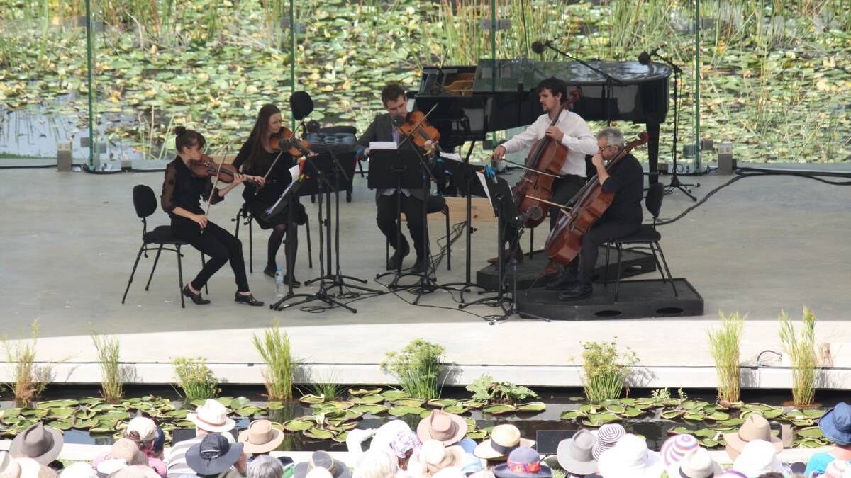 Auric Quartet and Giovanni Sollima at Four Winds Festival 2014. Photos: Ben Smyth