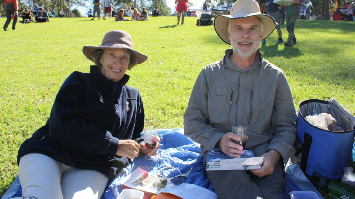 Kathy Canning and Ian Dowden from Bermagui at Four Winds Festival 2014. Photos: Ben Smyth