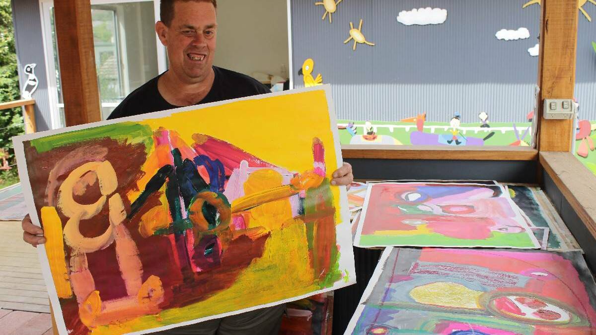 Well known local artist Graeme Smith is part of the Tulgeen Disability Services Coinspiration exhibition opening this Friday.