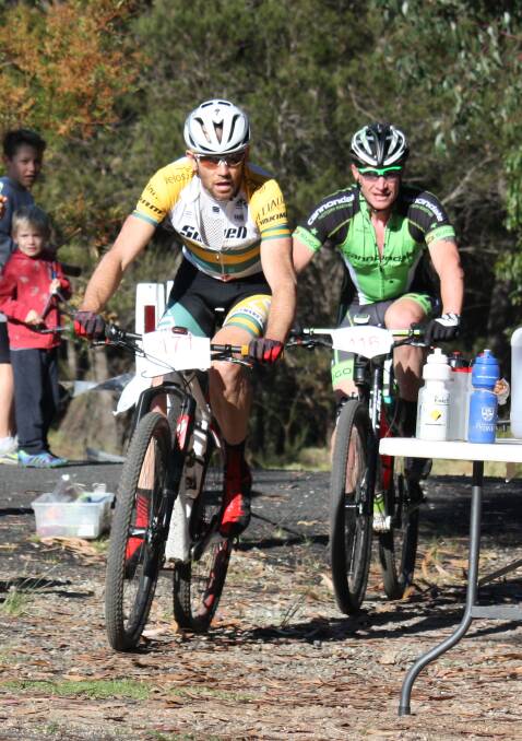 • Andrew Blair rides towards a win in the 100km King Nelba event at last year’s Enduro.