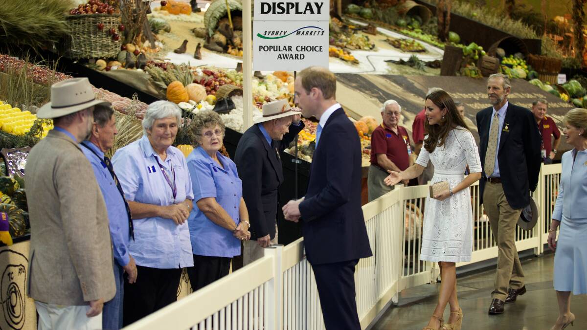 The Duke and Duchess of Cambridge wowed the crowds at Sydney's Royal Easter Show on Good Friday. Pic:  Wolter Peeters/Fairfax Media