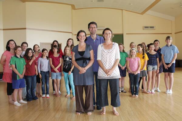 • Kate Burke, Geoffrey Badger and Dan Scollay join forces to lead the new Bega Valley Children’s Choir.