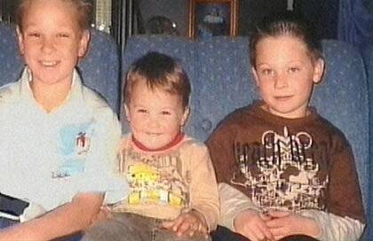 Died in the dam...Jai, Bailey and Tyler Farquharson, who drowned on Father's Day, in 2005, near Winchelsea, Victoria.