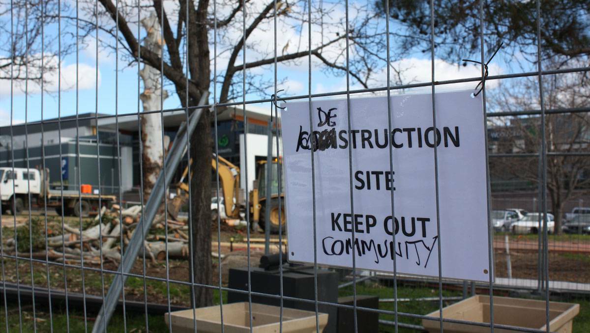 Bega Valley Shire Mayor Bill Taylor says the council acted responsibly when deciding to remove the Littleton Gardens gum trees.