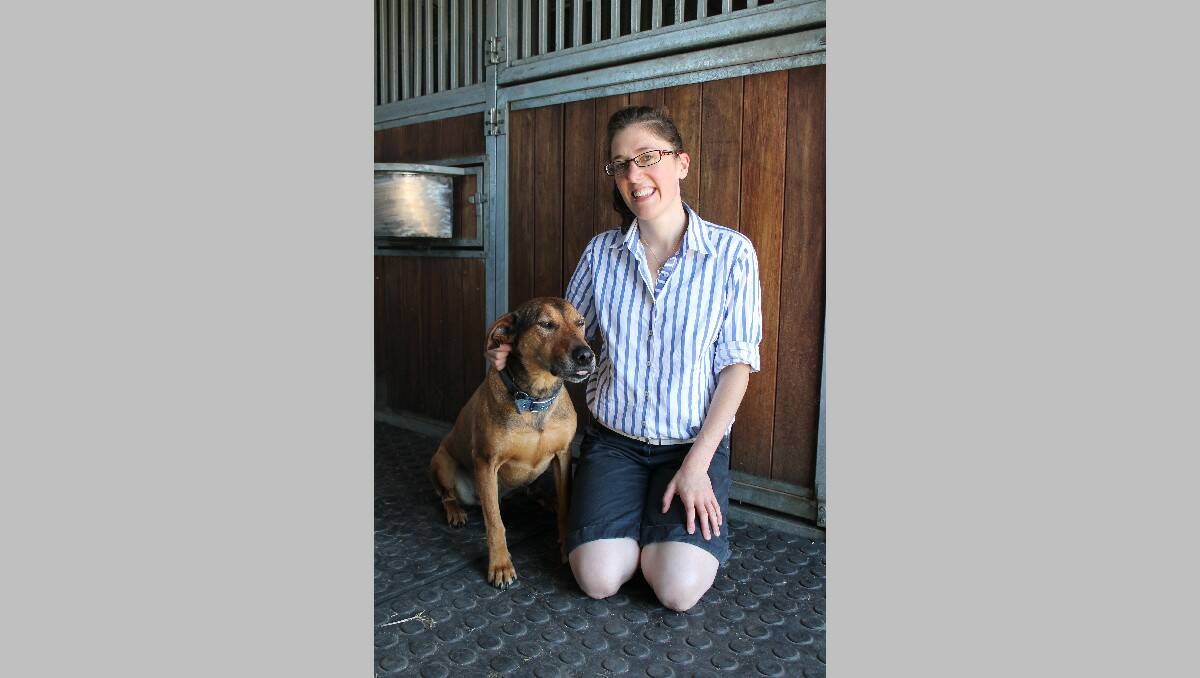 Bega Valley vet Nicky Patrickson with her dog Archie urges pet owners to have their puppies vaccinated against parvovirus. 