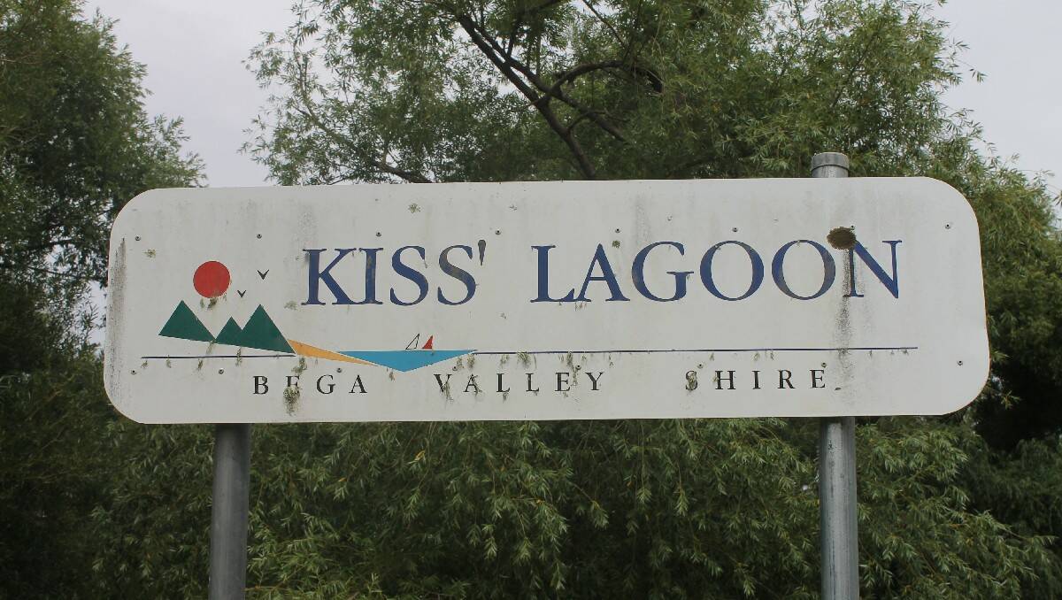 Debate remains over whether the lagoon at the northern entrance to Bega should be called Kiss, Kisses or Kiss' Lagoon.