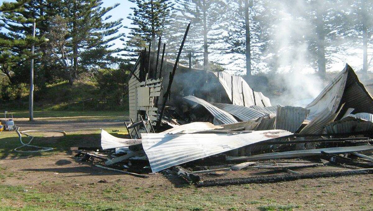 • Fire has completely destroyed the pavilion at Dickinson Oval, a devastating loss for local sporting clubs.