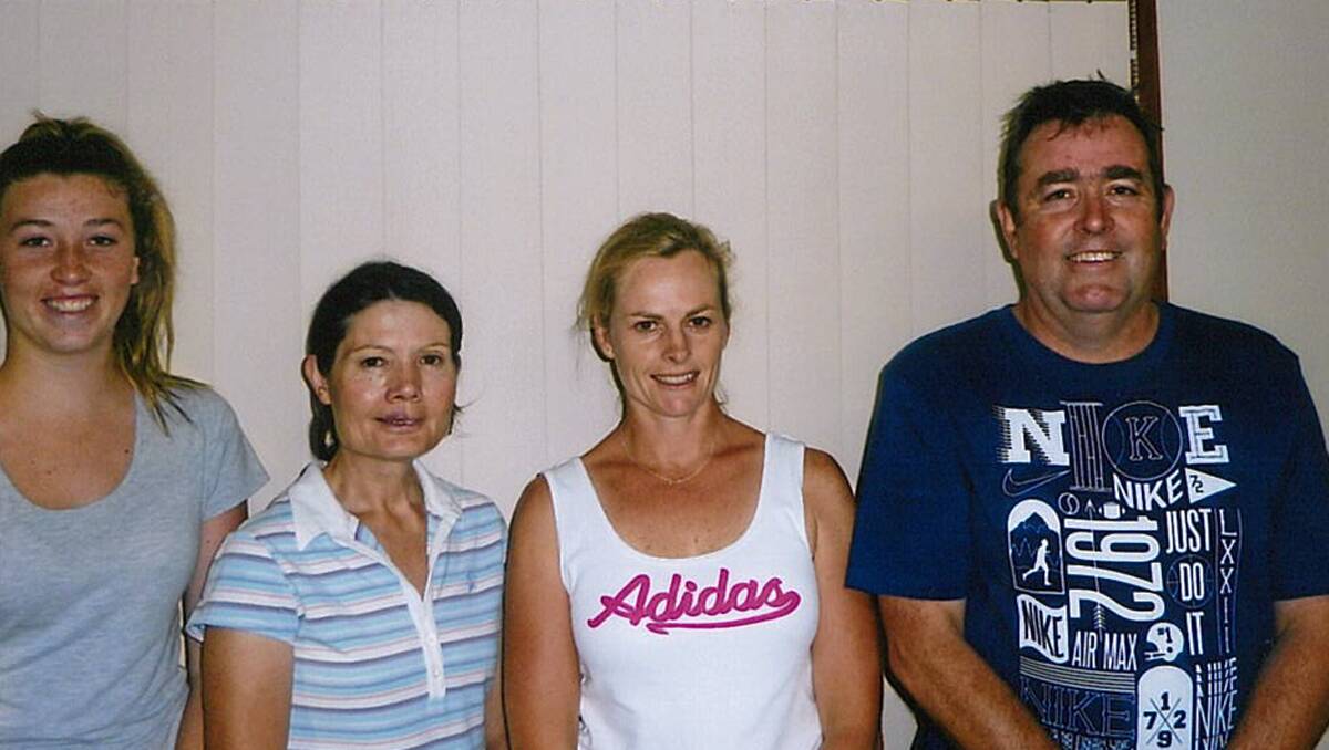 The division three winning team of Stowe Australia are (from left) Dakota Taylor, Stephanie Symons, Melinda Armstrong and Barry Blacka.