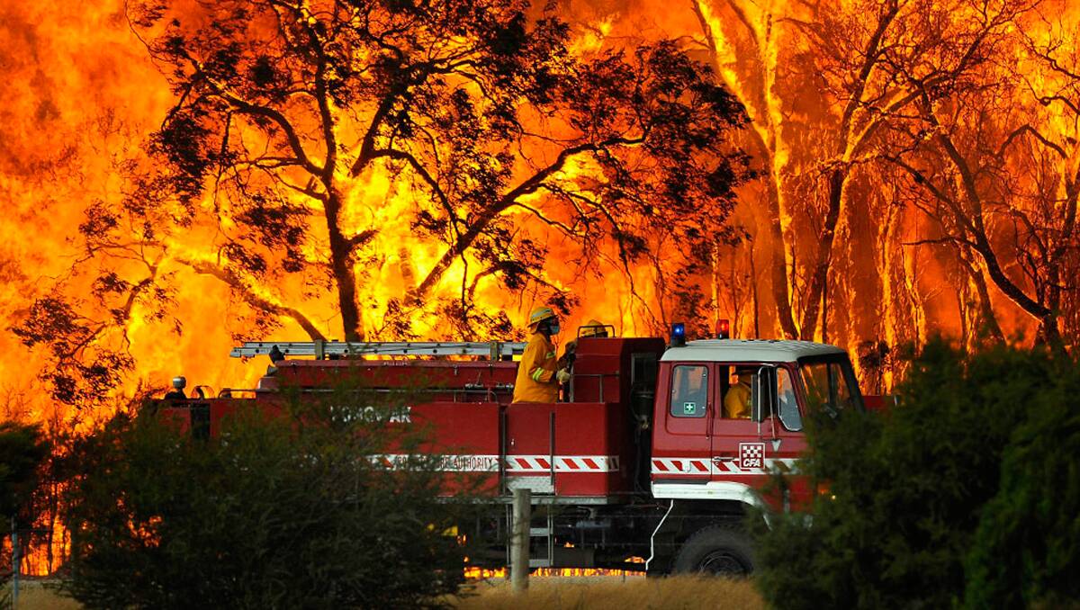 Bega has topped the state's temperature charts at 39 degress leading to fears of bushfires in the area. 