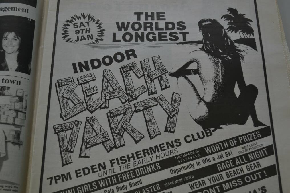 The world's longest indoor beach party, held at the Eden Fishermen's Club on January 9.
