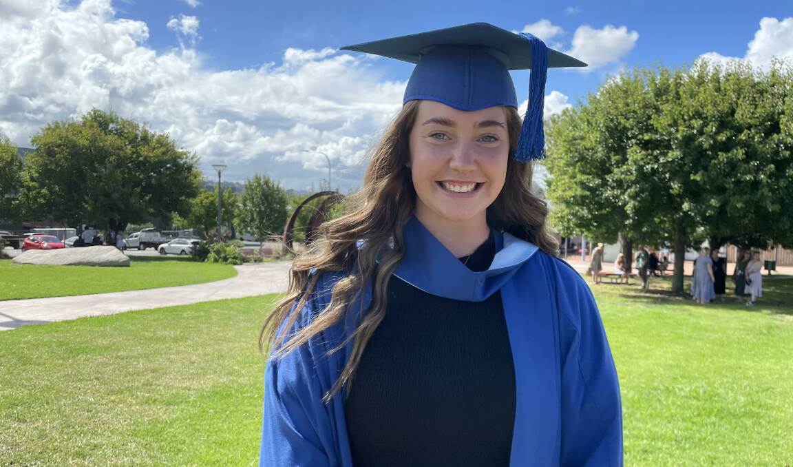 Bega resident and UOW nursing graduate of 2022, Ellie Grant. Picture by Amandine Ahrens 