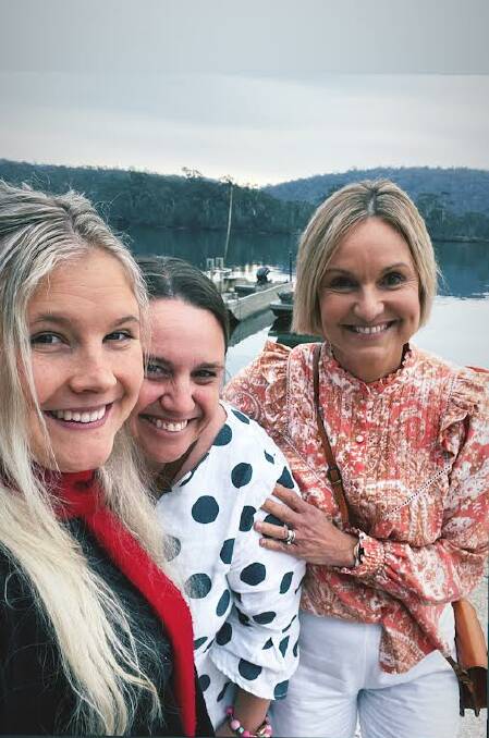 Out on the Wedding Trail at Broadwater Oysters on May 20 with event organisers Jess O'Donnell and Jen Svenoy. Picture by Amandine Ahrens