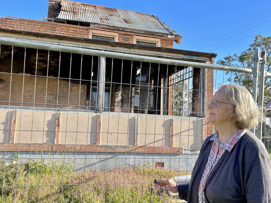 Once restored Pat Jones believes the Old Bega Hospital will make a great asset to the Bega Valley community. Photo: Amandine Ahrens