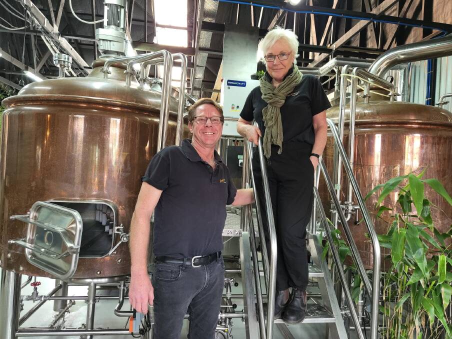 Longstocking Brewery owners Peter Caldwell and Joey Cunningham have made their business "all about the locals". Photo: Amandine Ahrens