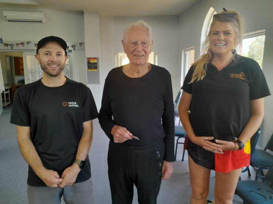 One of Bega Valley Reclink's participant is 92! He joined weekly gentle exercise classes in December 2023. Picture supplied