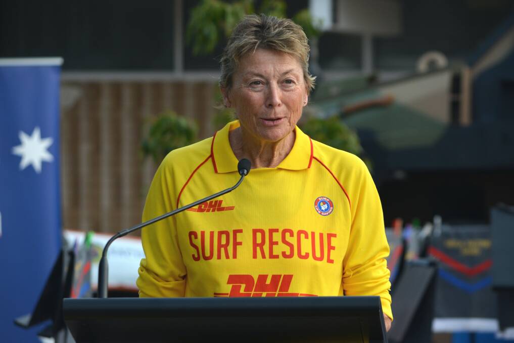 Pambula Surf Life Saving Club life member Michele Bootes is receiving the Medal of the Order of Australia. Picture by Ben Smyth.