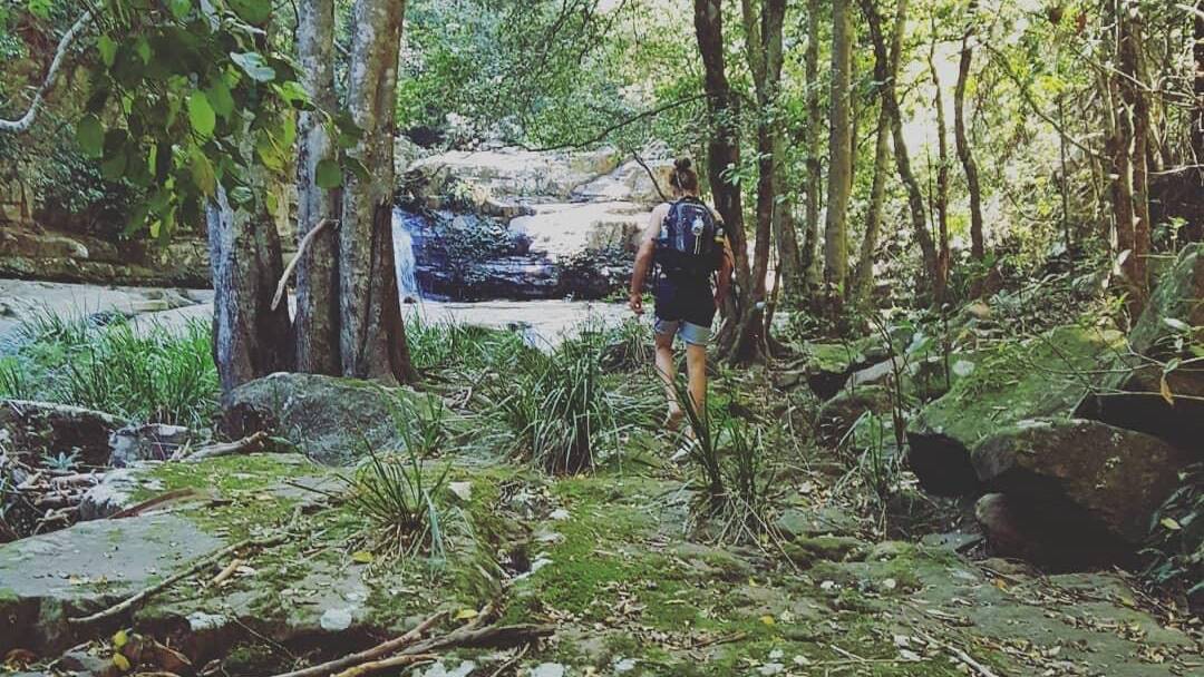 When walking to waterfalls be careful when crossing rocks or wet surfaces as they are very slippery. Photo: Amandine Ahrens