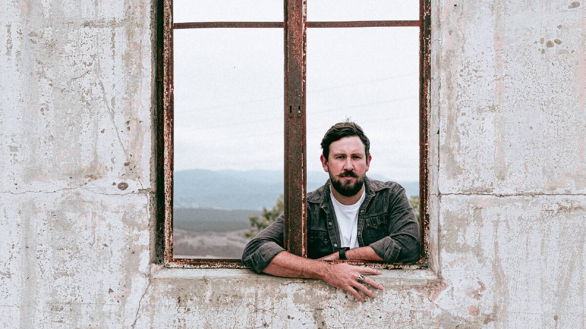 ROOTS: Jack Biilmann is launching his third solo record, Full Circle, on the same day he starts a national tour in his home town Merimbula. Photo: Louis Jaccoud 