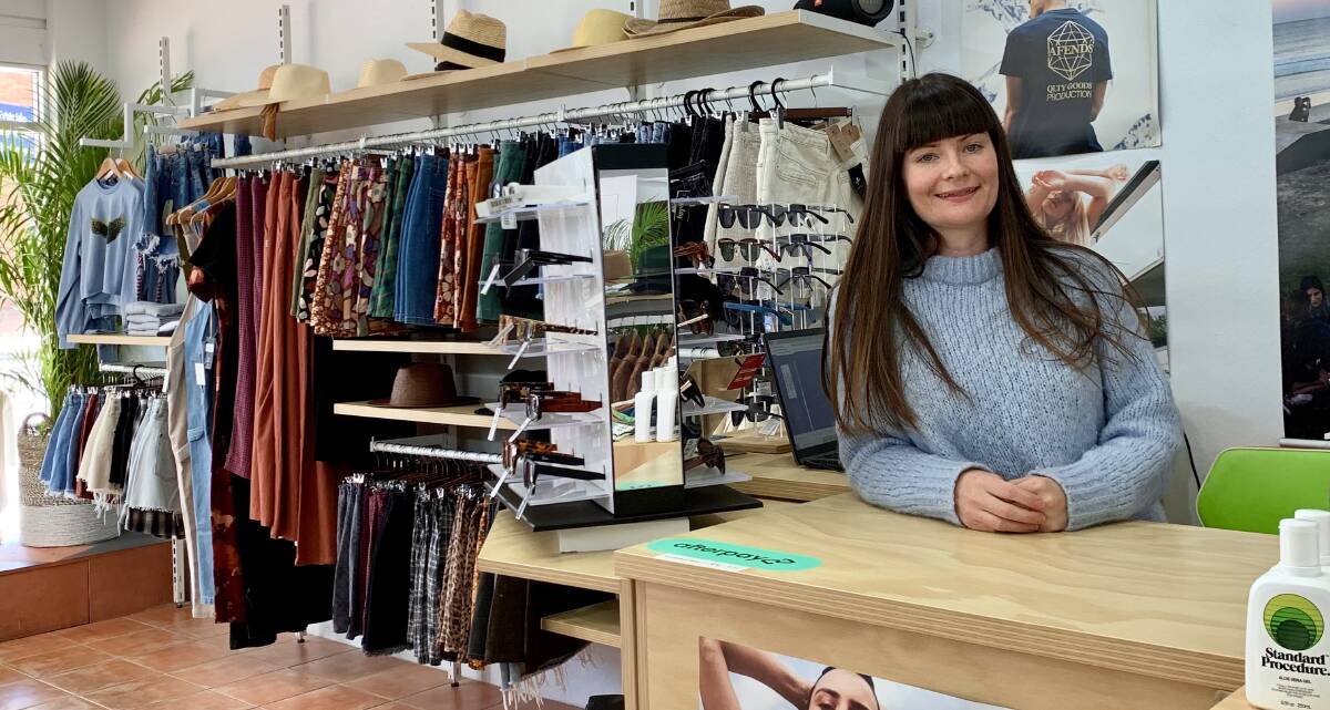 Owner of Sunfox clothing store Joy Balhorn is stoked about moving into her bigger shop on the corner of the Arcade beside Market Street.