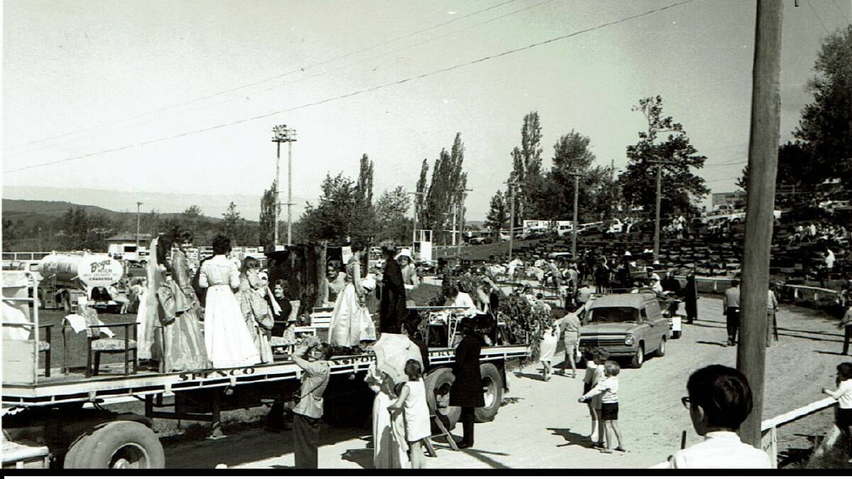 Scenes from the Bega Show Jubilee in 1972. 