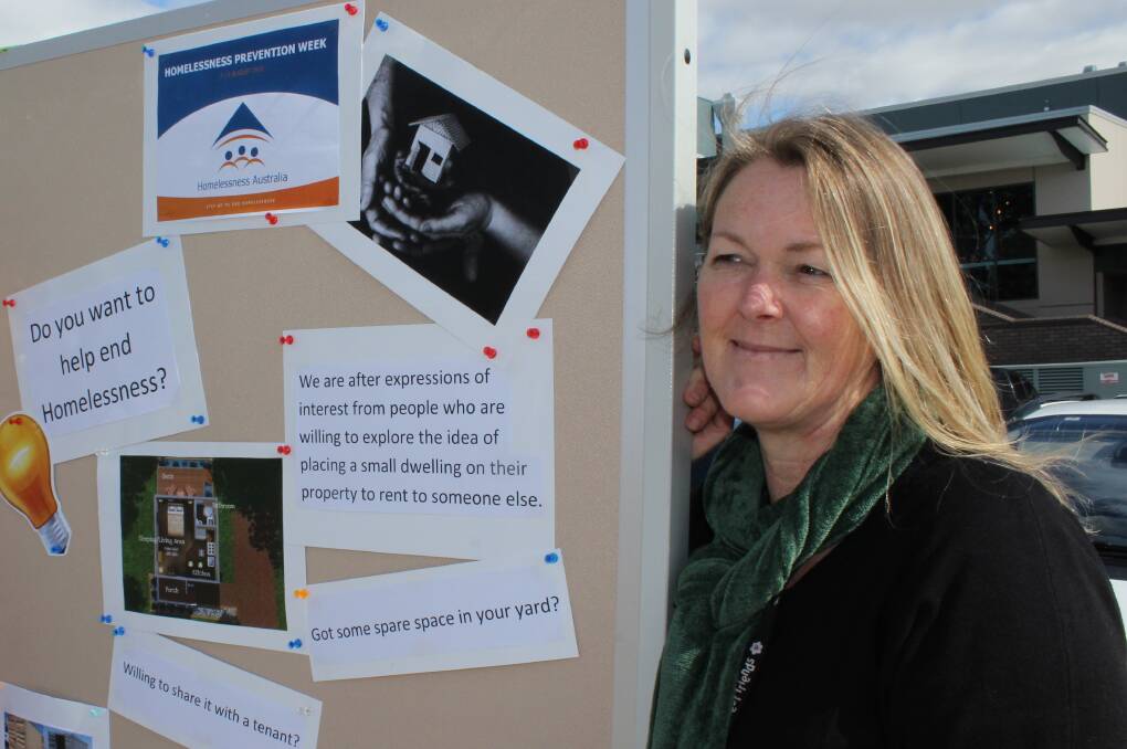 Youth Homelessness case worker for SEWACS Kylie Furnell. Photo: on file