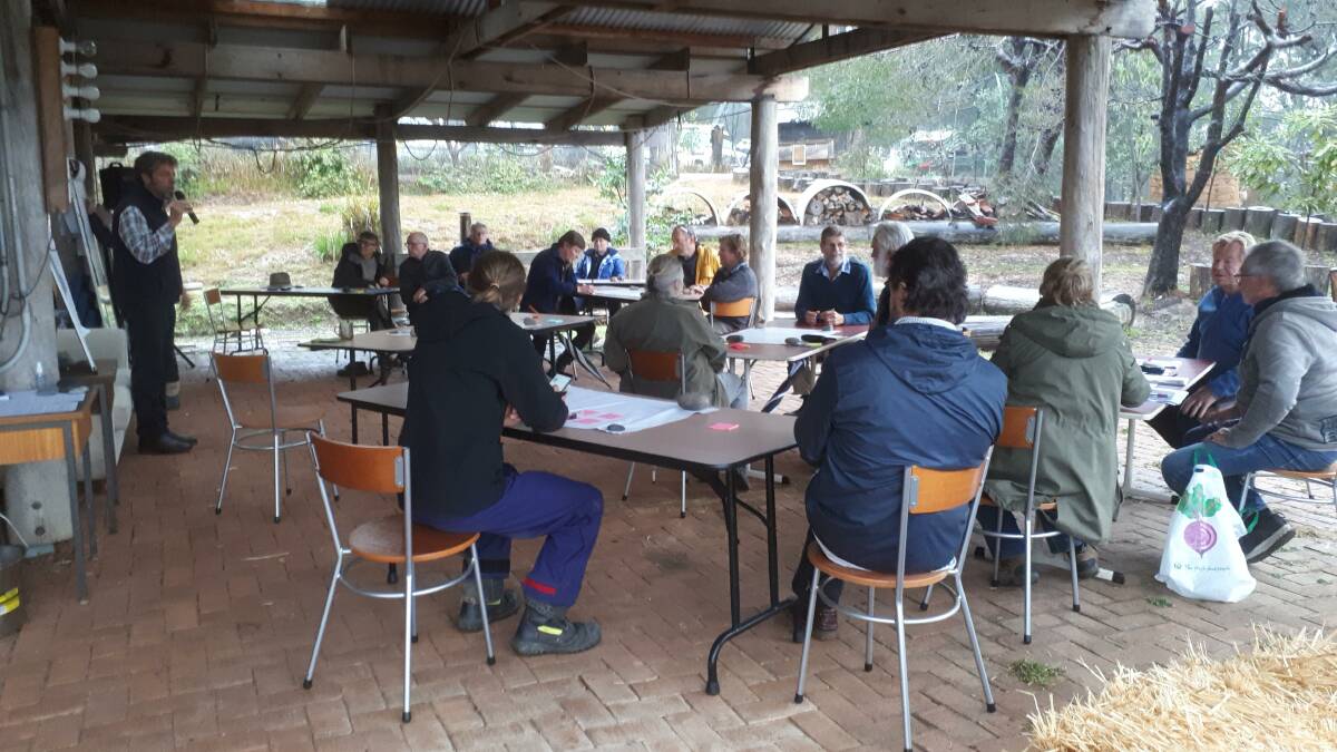 A previous Fire Edge Road meeting. There are currently 9 groups in different stages of formation and meeting were held between July to November of 2020. Photo: supplied 