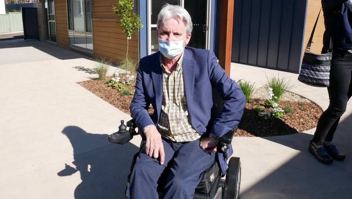 CEO of Tulgeen Peter Symonds says that the lack of rapid antigen test kits could be the difference between life and death in the disability sector. Photo: Ellouise Bailey