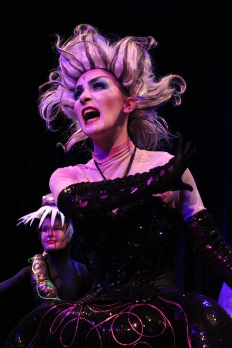 Although Aria did not feel very confident with singing prior to playing Ursula, she said she was happy that her two solo pieces allowed her to explore a more rustic vocal sound. Photo: Glenn Cotter