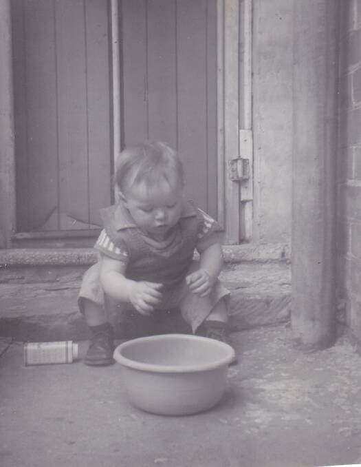 Adrian Bell as a young child in 1962. Photo: supplied 
